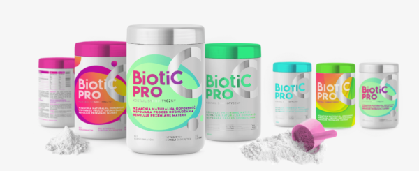pudełka z produktem marki Biotic Pro