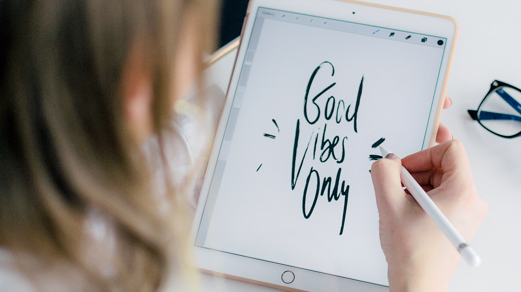 Trendy w projektowaniu graficznym tło