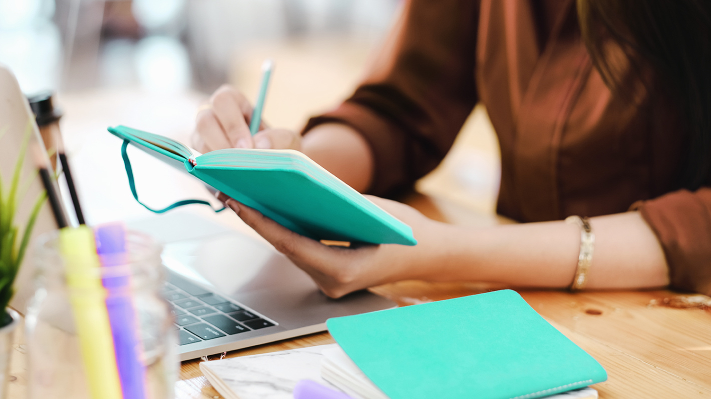 10 sposobów na samodyscyplinę tło