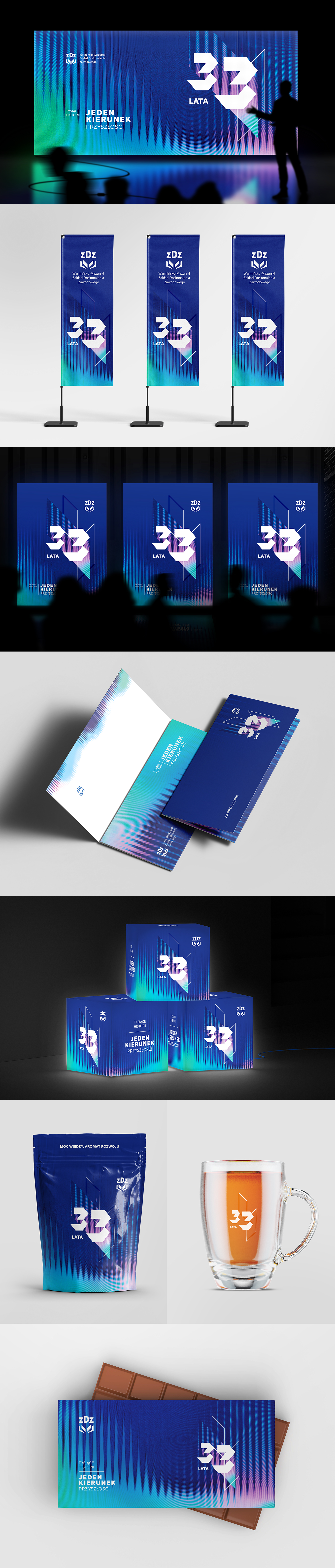 logo Oprawa wizualna na 33-lecie W-M ZDZ