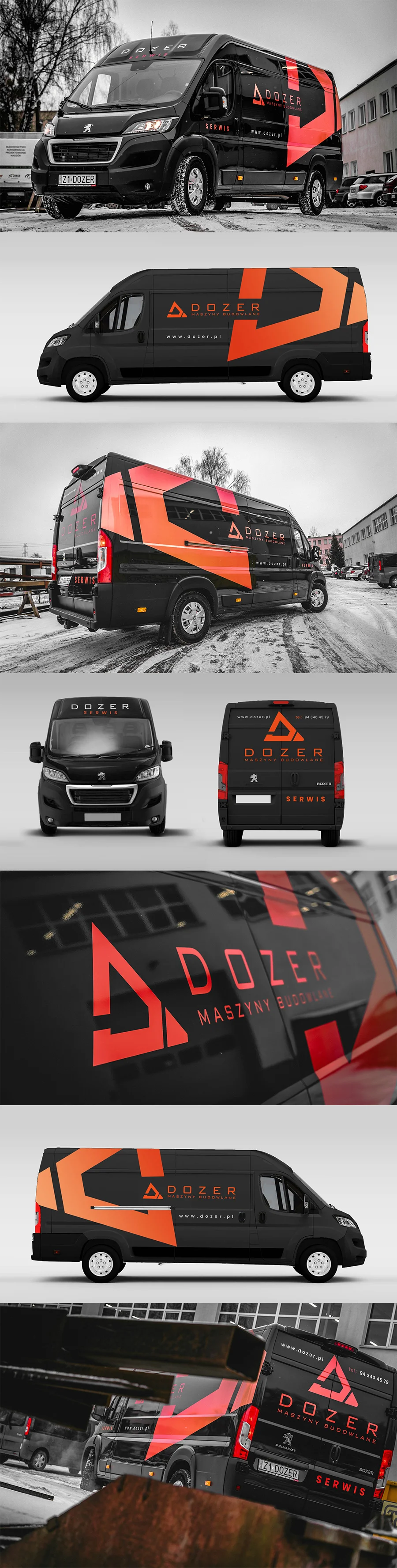oklejanie aut Dozer