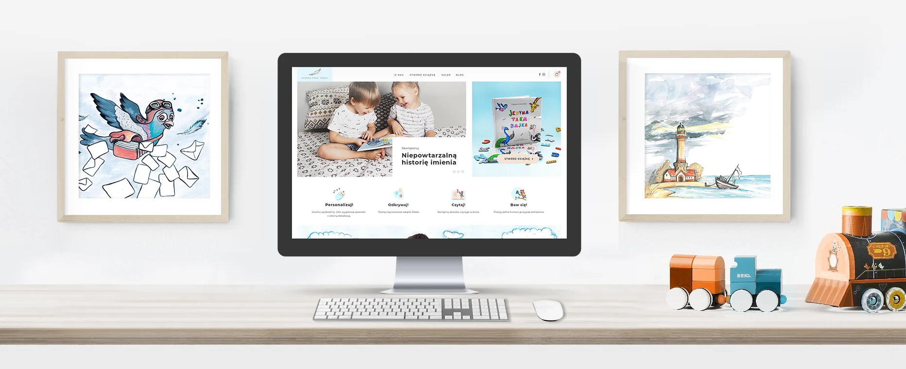 sklep internetowy Jedyna Taka Bajka – sklep internetowy tło