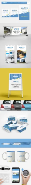 prezentacja materiałów reklamowych firmy Jarys