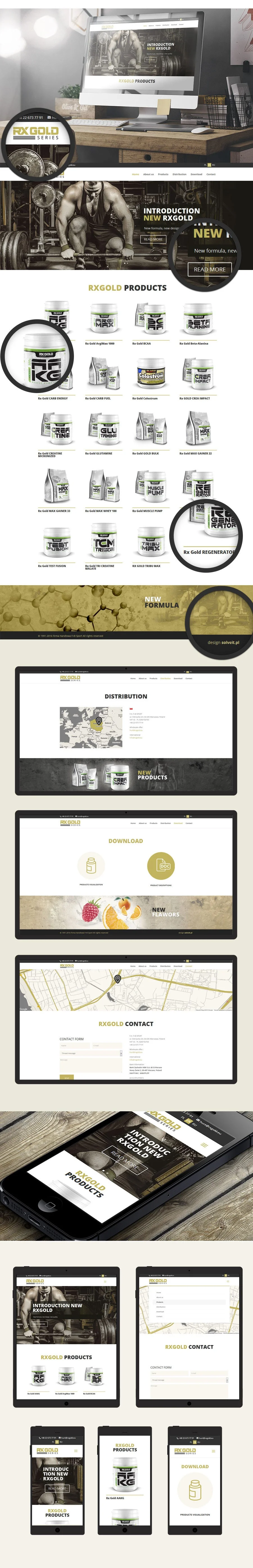 strona internetowa RXGOLD