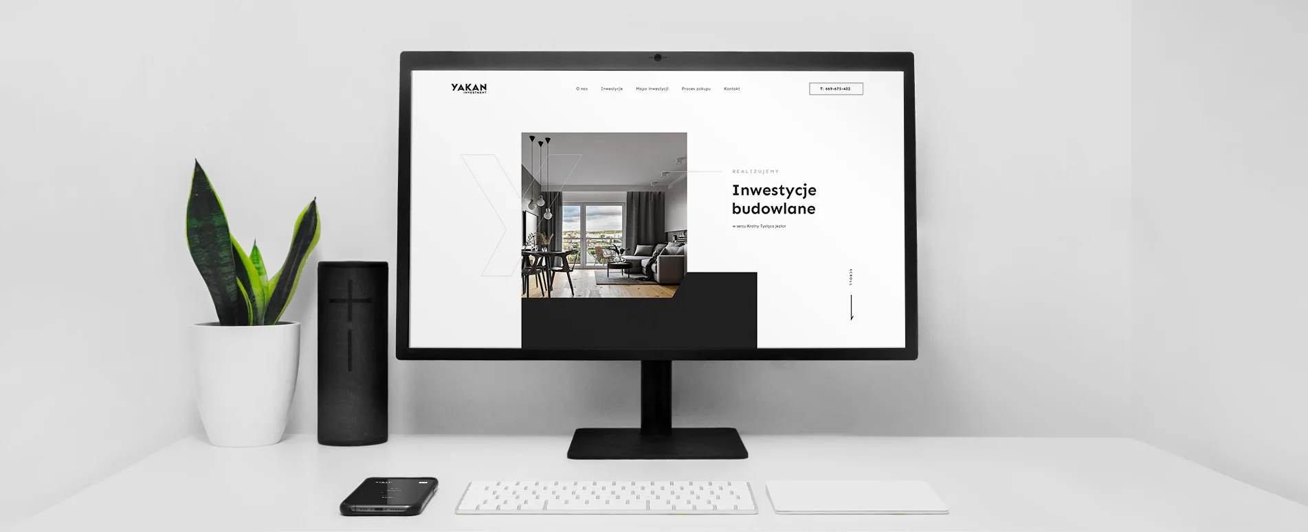 strona internetowa Yakan Investment – strona internetowa tło