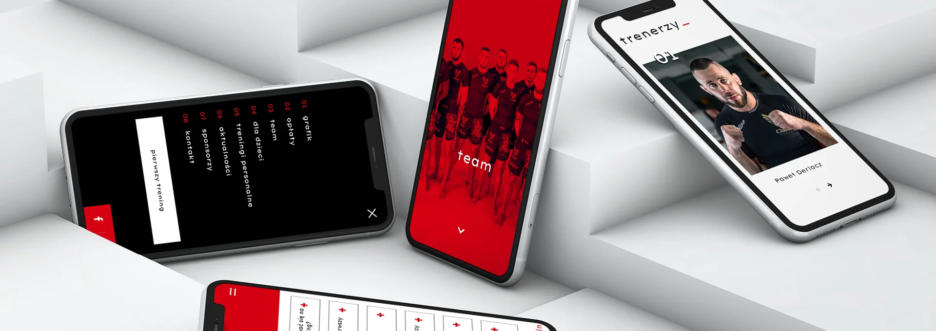 strona internetowa Klub sportowy Arrachion tło