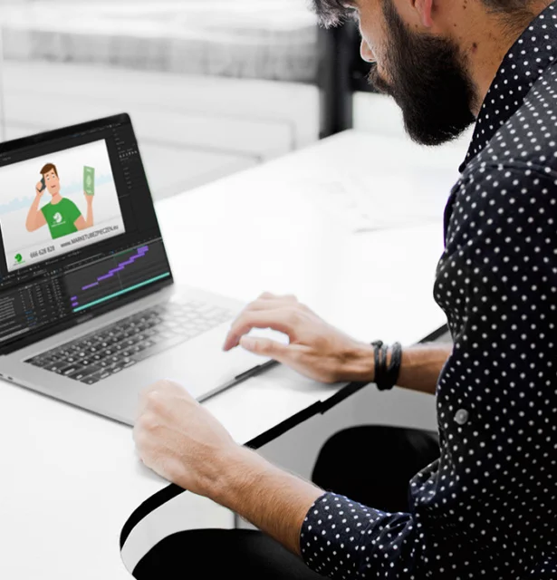 explainer video tło