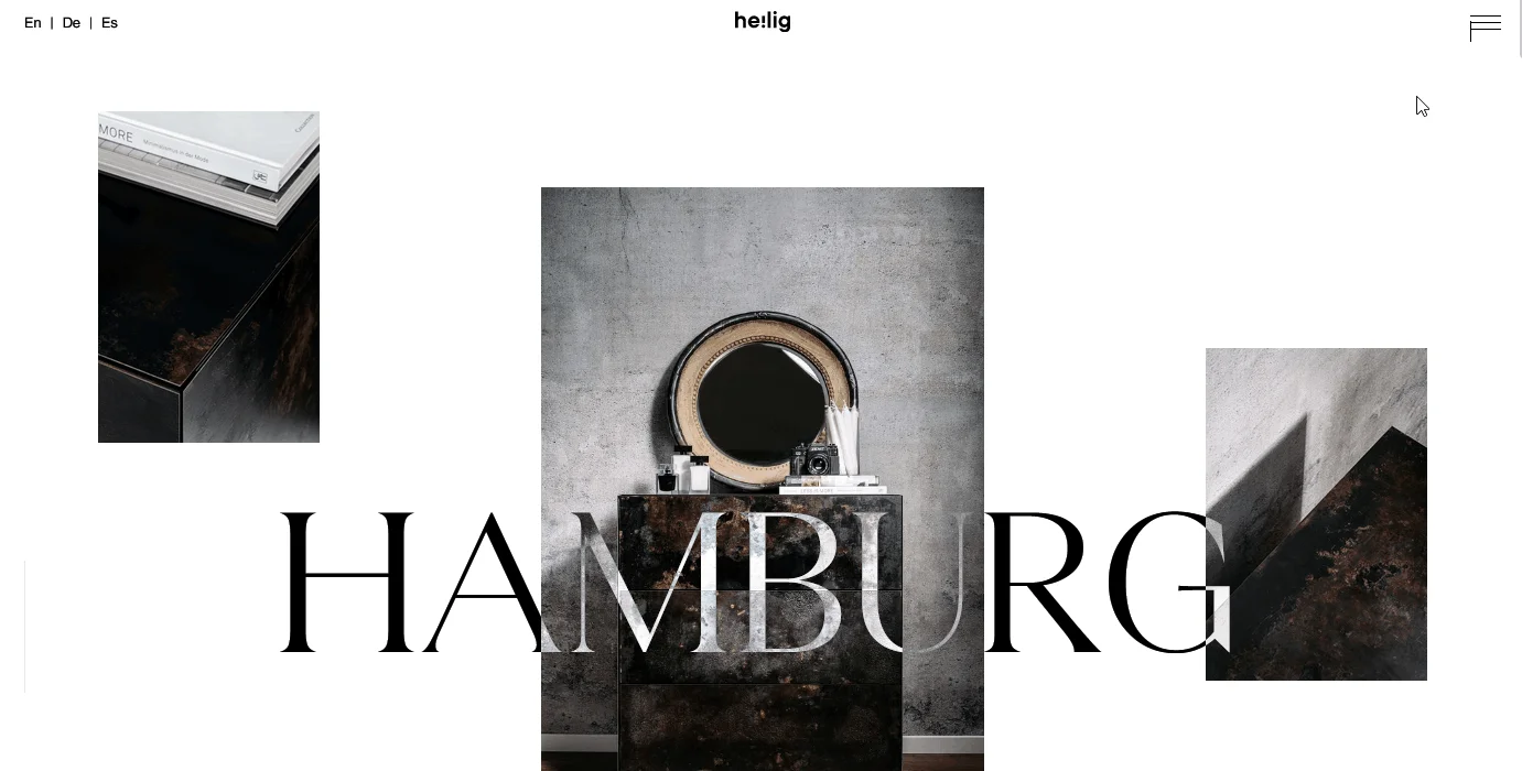 Hamburger menu na stronie internetowej
