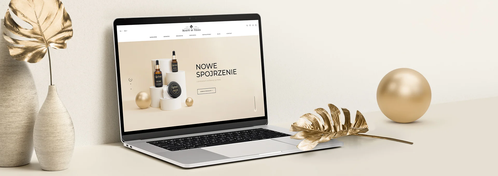 sklep internetowy Beauty by Polka – website for professionalists tło