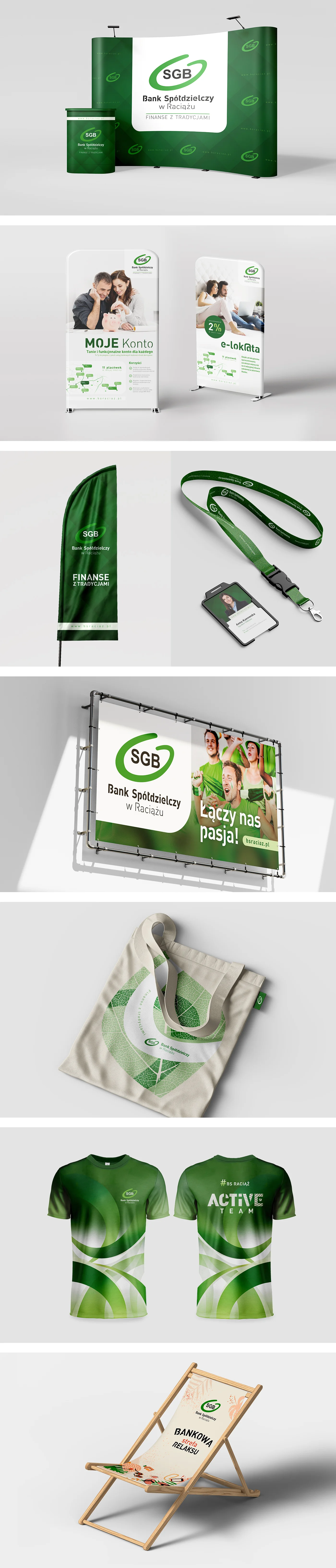 baner BS Raciąż - reklama w sam raz na targi