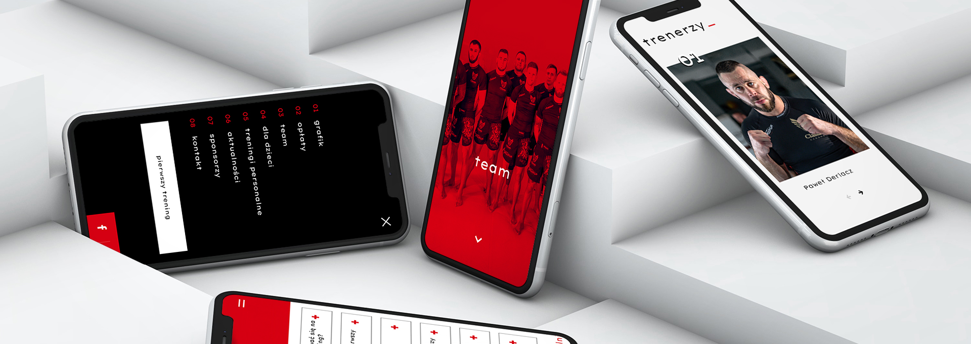 strona internetowa Klub sportowy Arrachion tło
