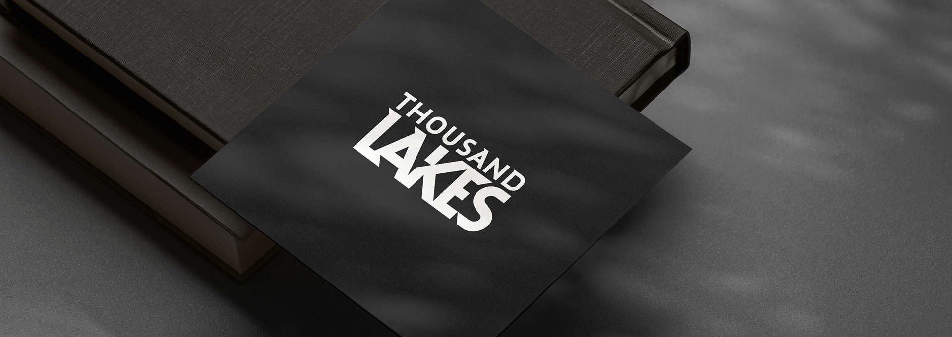 logo Zadziorne logo dla Thousand Lakes tło